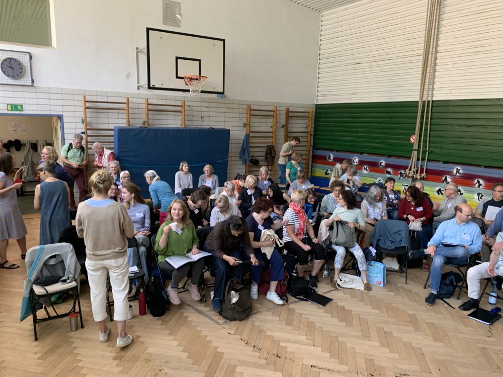Proben in der Ecole Voltaire